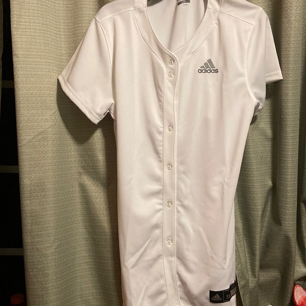 White 3xL adidas dress shirt